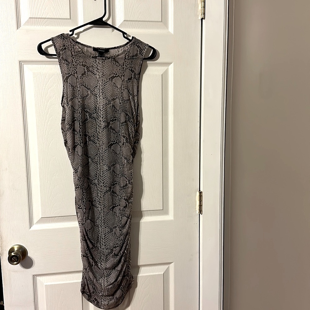 Forever 21, Dress, Grey Mix, Size Large, Never Worn.